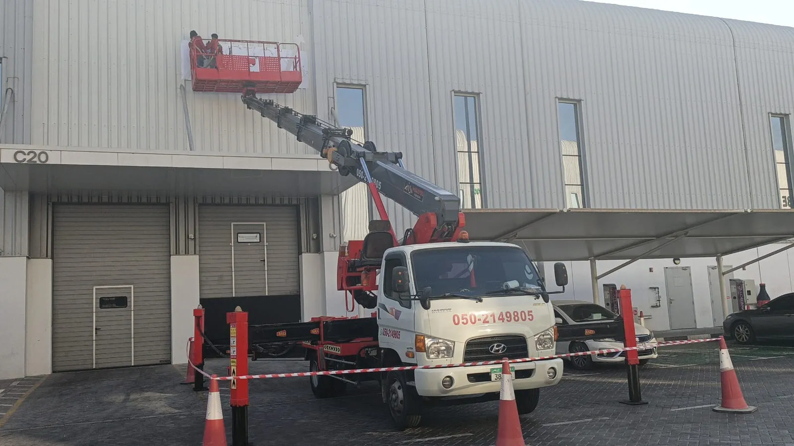 Lail O Nahar equipment on a UAE project