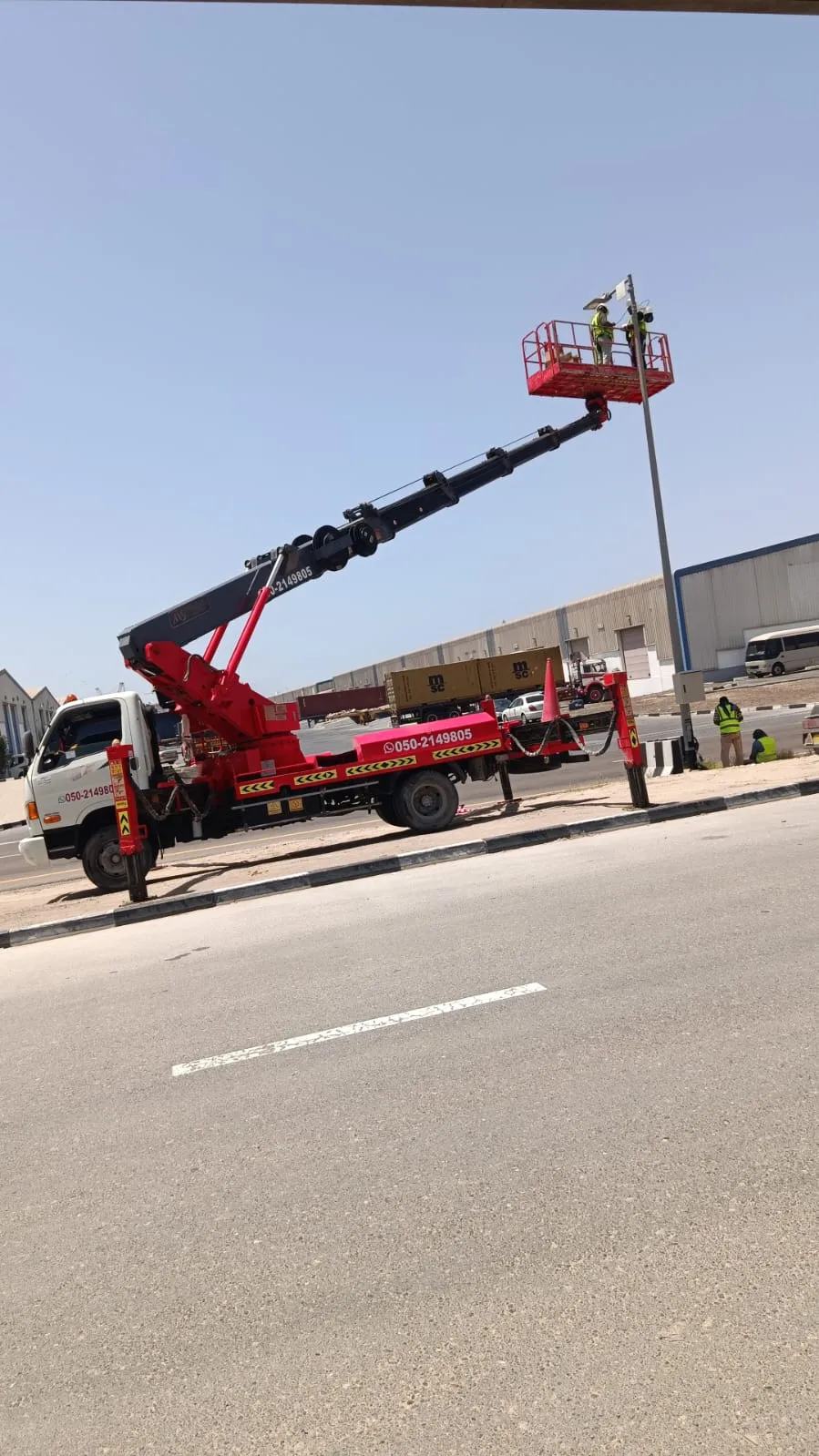 Lail O Nahar equipment on a UAE project
