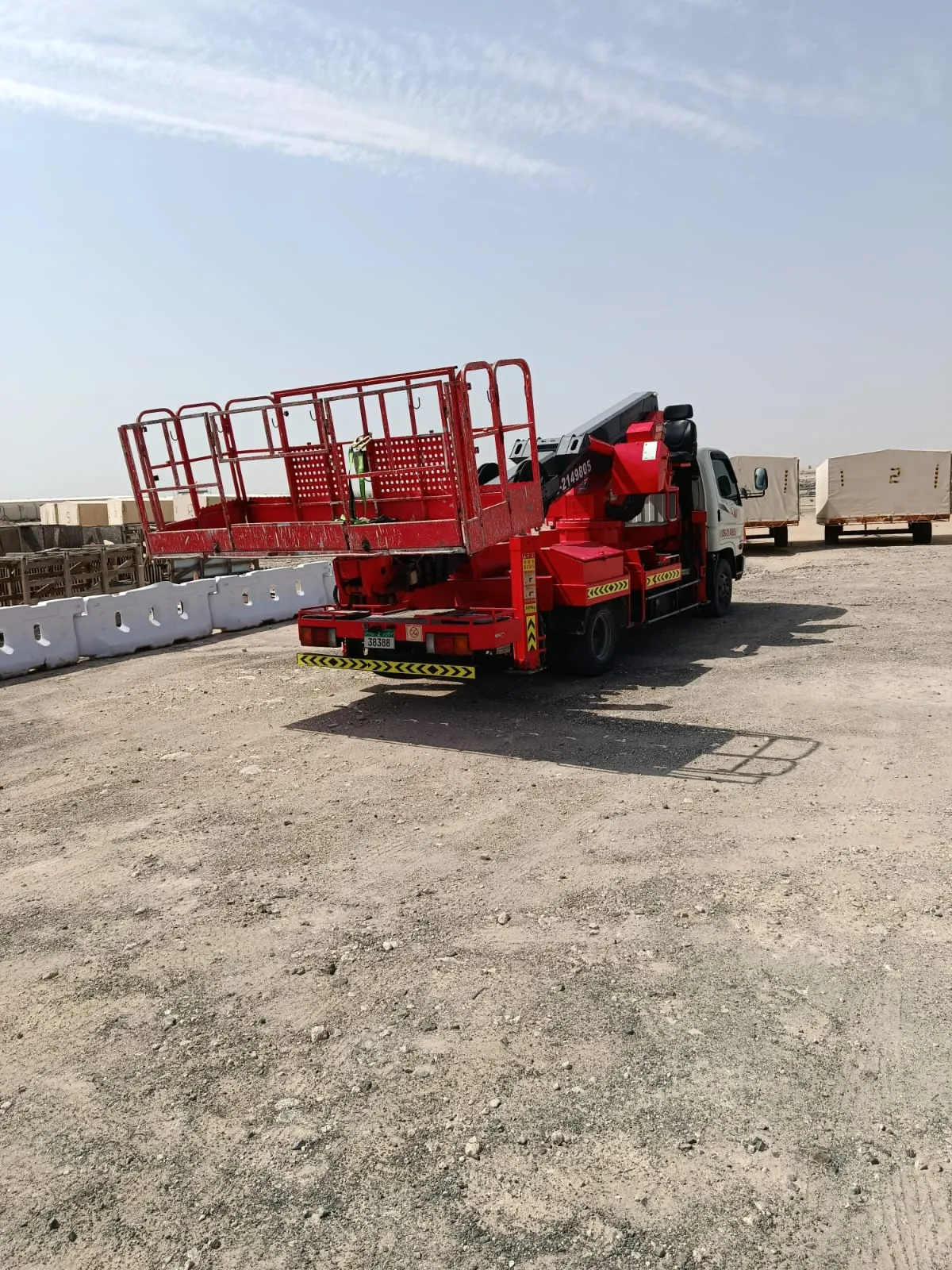 Lail O Nahar equipment on a UAE project