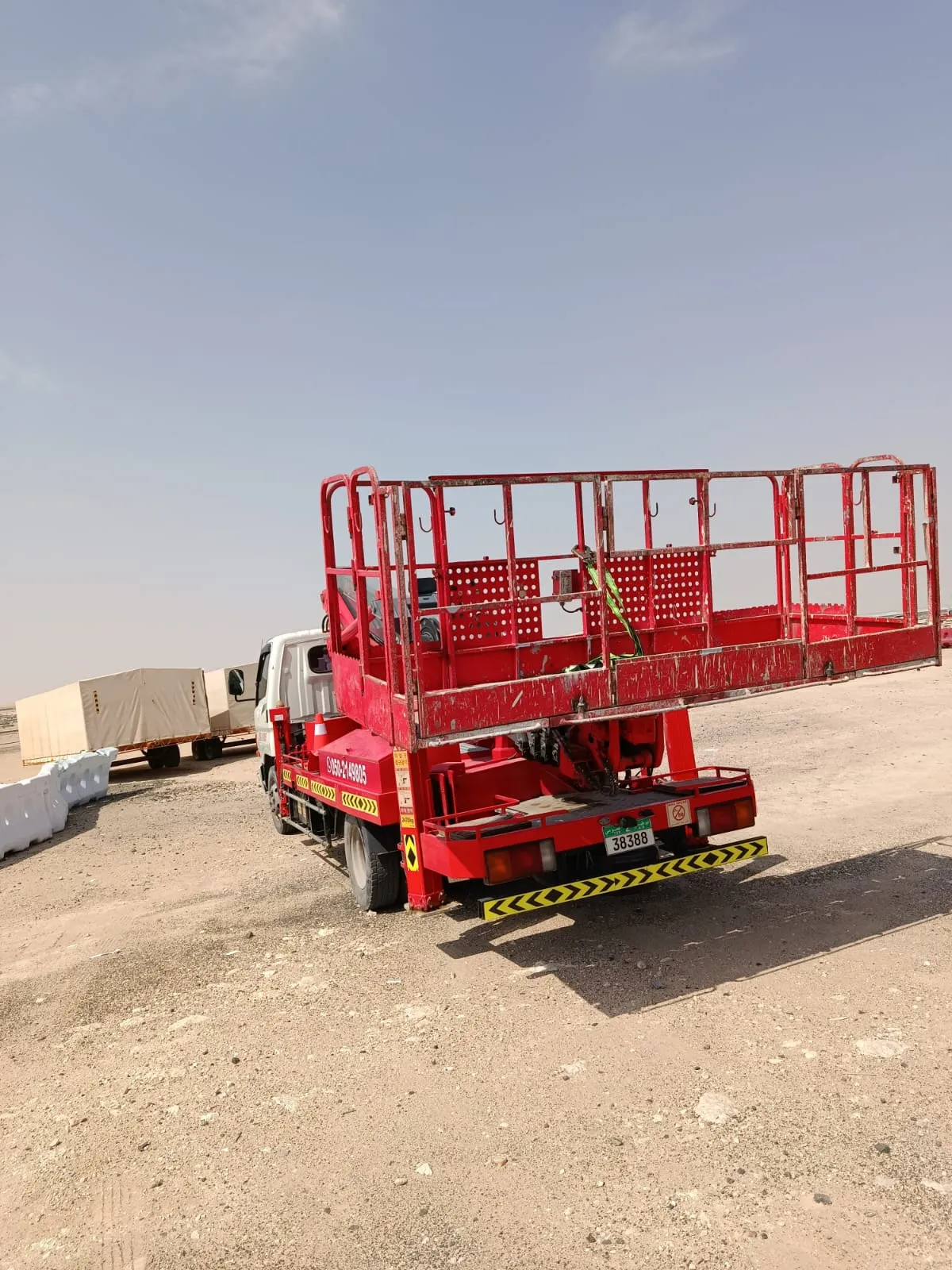 Lail O Nahar equipment on a UAE project