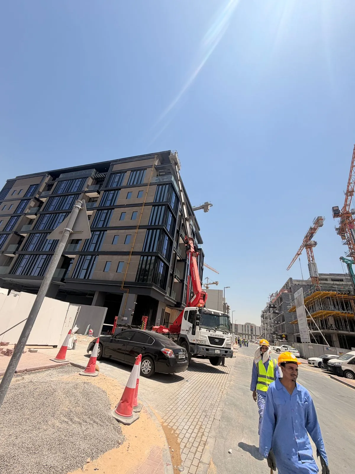 Lail O Nahar equipment on a UAE project