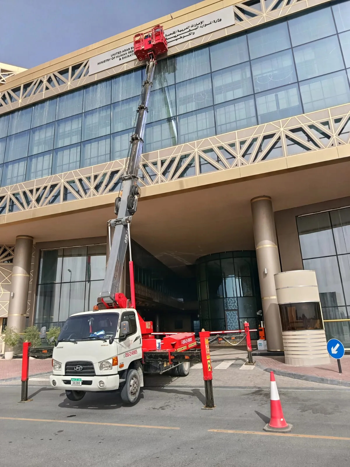 Lail O Nahar equipment on a UAE project