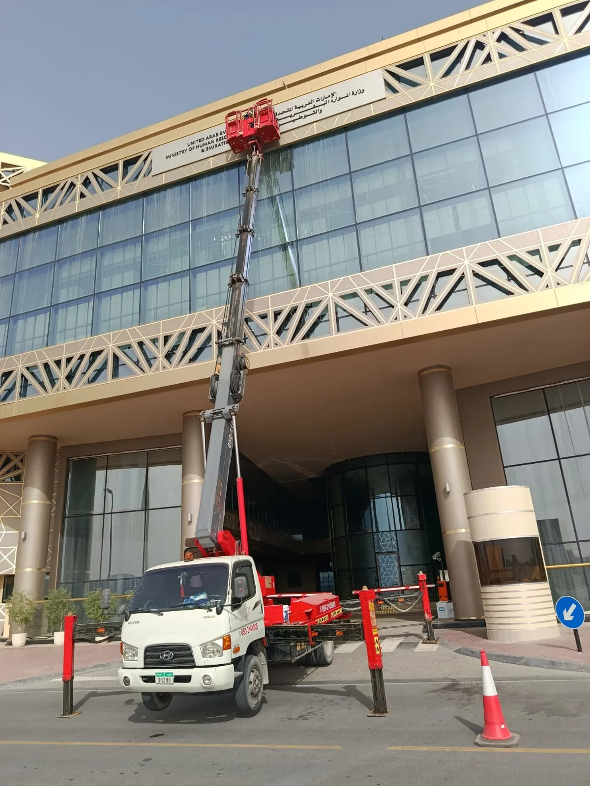 Lail O Nahar equipment on a UAE project